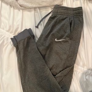 Grey Nike Joggers Youth Larger